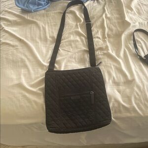 Vera Bradley Quilted Black Crossbody Bag